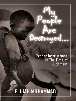 cover image of My People Are Destroyed